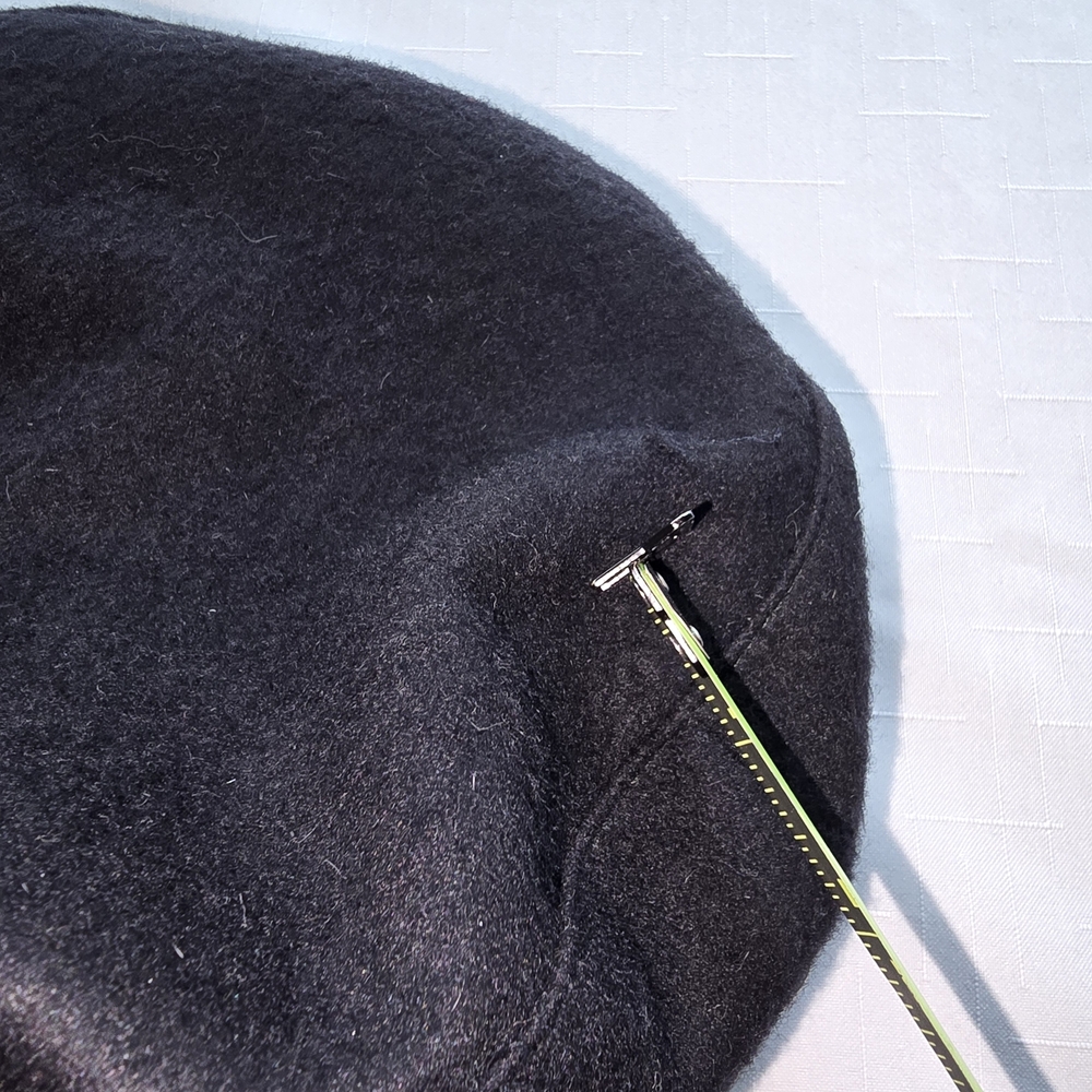 Gucci Men's Wool Hat Black Unisex, Elegant Luxury Giftable Old Money - Picture 7 of 8